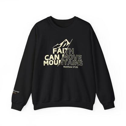 Faith Can Move Mountains Crewneck