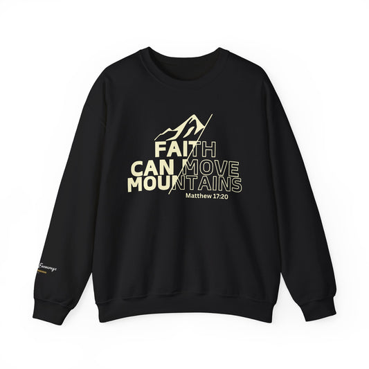 Faith Can Move Mountains Crewneck