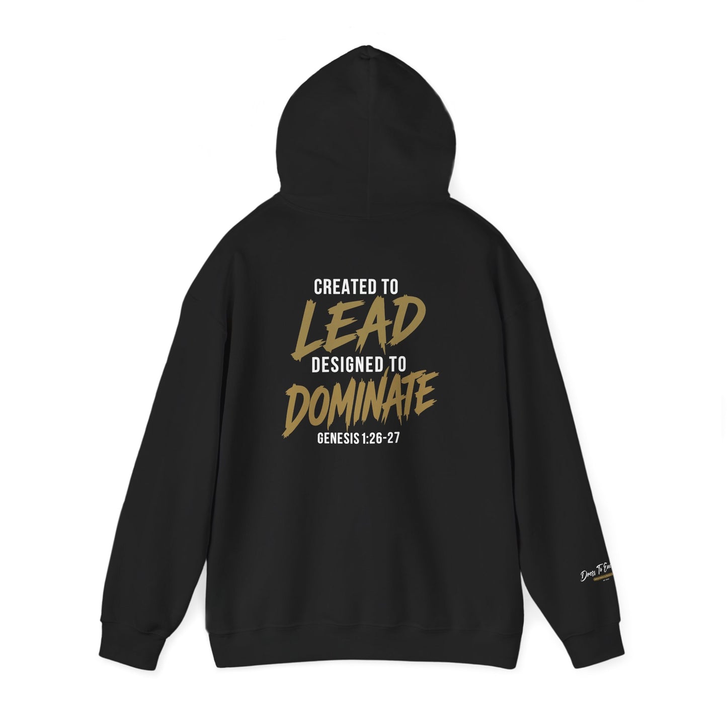 Created to Lead, Designed to Dominate Christian Hoodie | Genesis 1:26–27