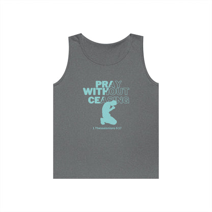 Pray Without Ceasing Men’s Tank Top – 1 Thessalonians 5:17