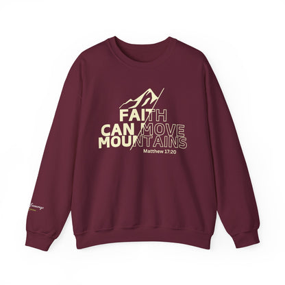 Faith Can Move Mountains Crewneck