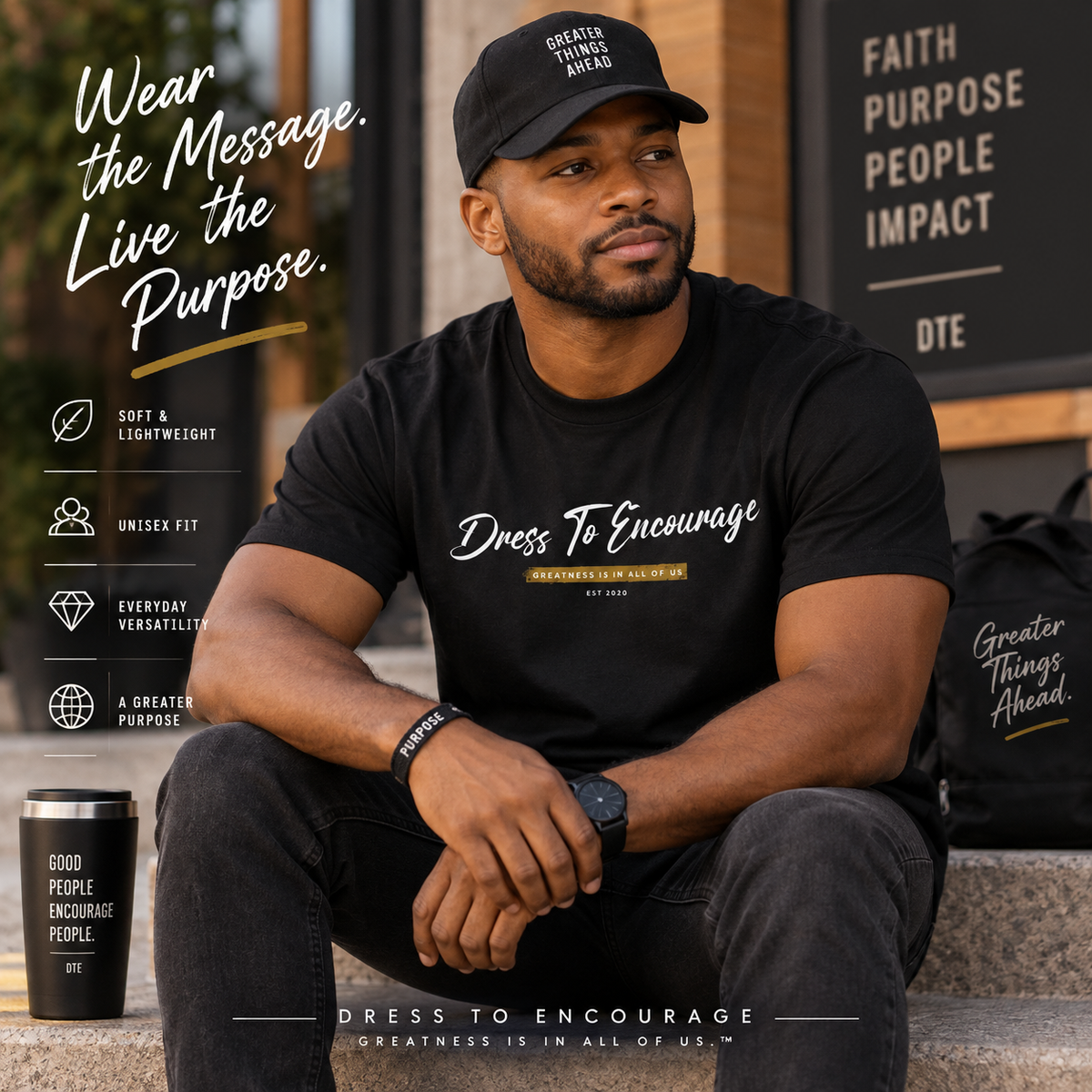 Dress To Encourage Signature Tee