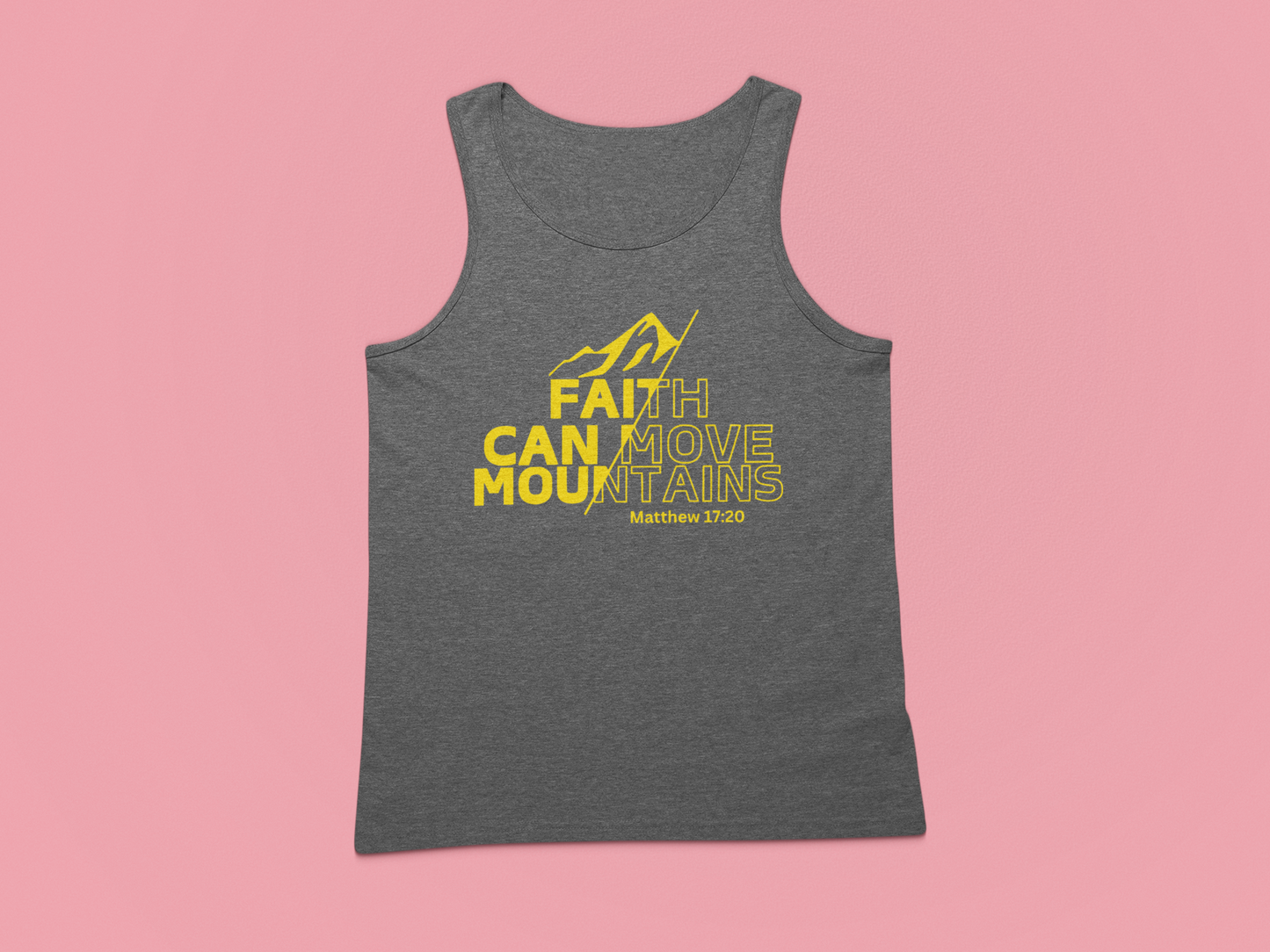 Faith Can Move Mountains Women’s Tank Top