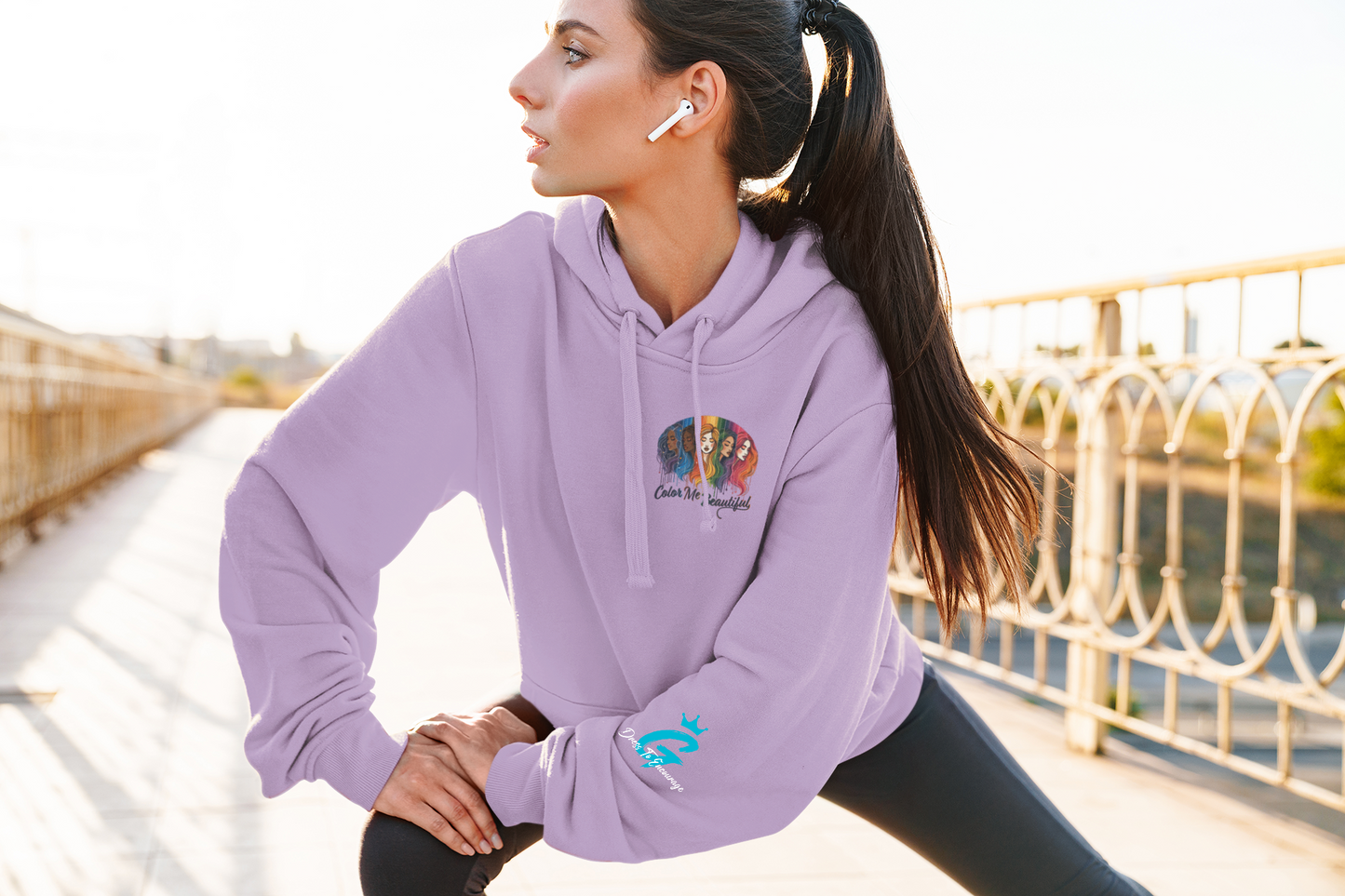 Color Me Beautiful Graphic Hoodie