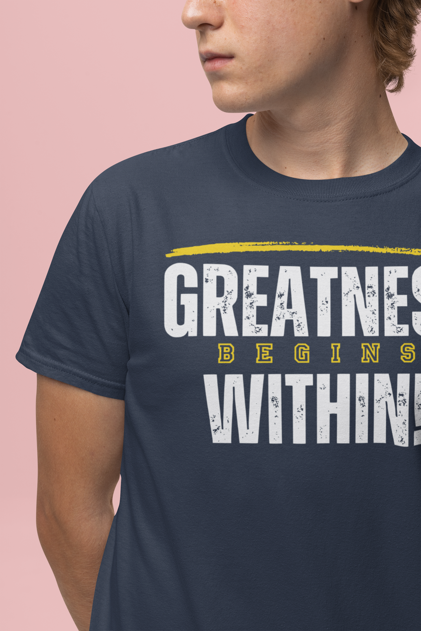 Greatness Within T-Shirt — Inspirational Motivational Tee