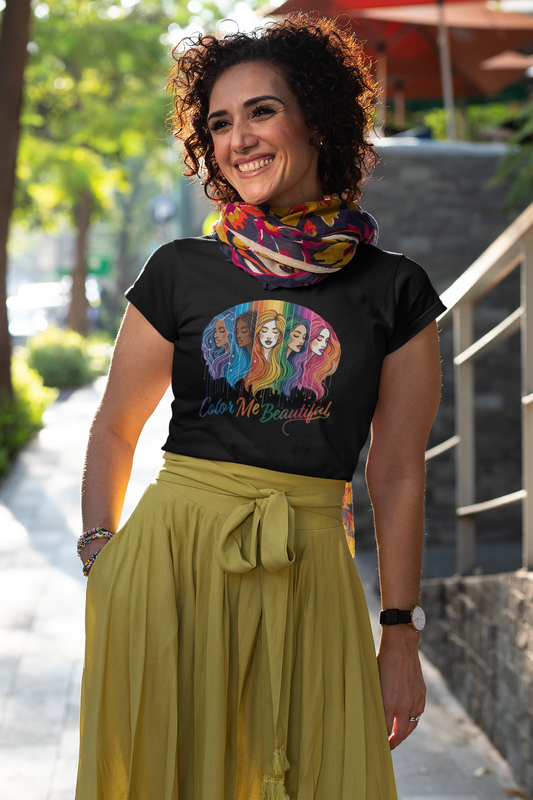 Color Me Beautiful Tee | Confidence in Every Shade